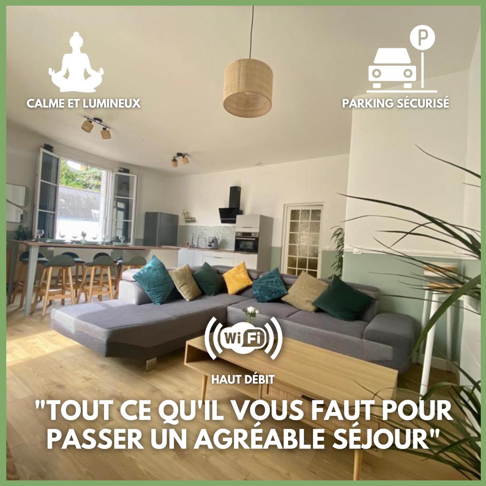 Elegance & Confort Au Coeur De Cholet ! Exterior foto